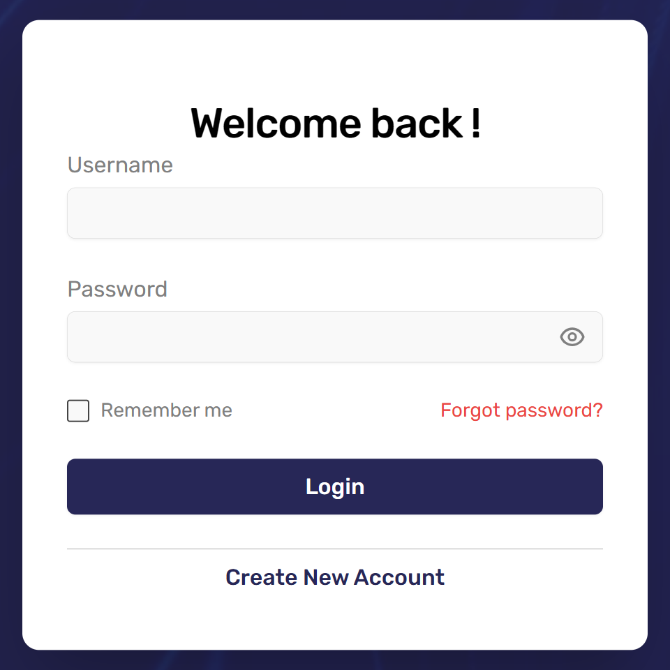 Bidswala login form